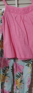 24 month toddler girl pant and tank top